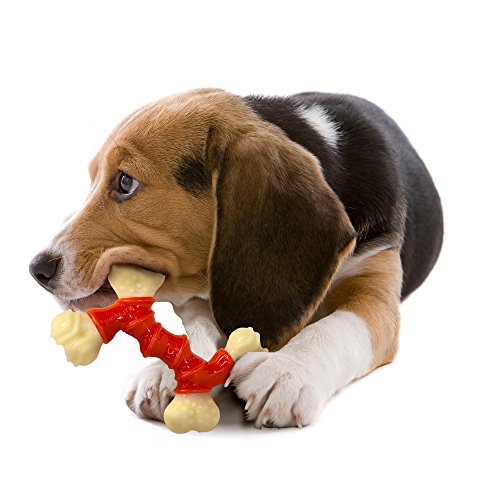 Nylabone Power Chew DuraChew Double Bone Bacon Dog Chew Toy, Medium