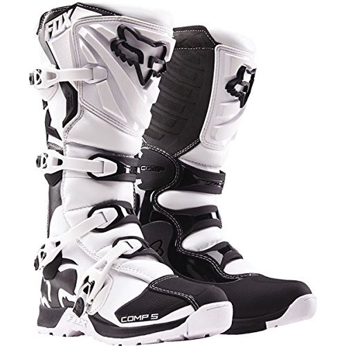 2018 Fox Racing Comp 5 Boots-White-11
