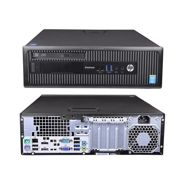 HP ProDesk 600 G1 SFF Slim Business Desktop Computer, Intel i5-4570 up to 3.60 GHz, 8GB RAM 