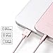 iPhone Charger, IWAVION 2Pack 3FT 8pin Lightning Cable Nylon Braided USB Sync and Charging Cord for iPhone SE 7 7Plus6s 6s+ 6Plus 6, 5s 5c 5,iPad Air mini min2, iPad 4,iPod 5,iPod 7, iOS9. - Rose Gold