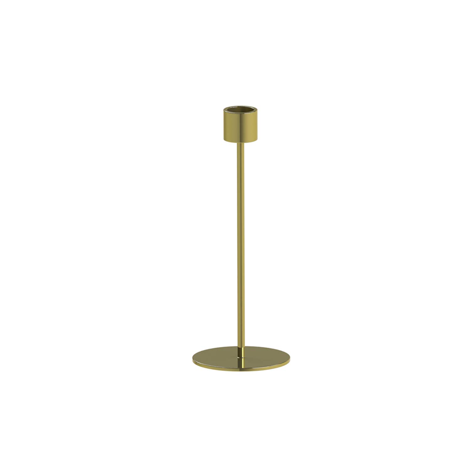 Cooee Design Stainless Steel and Brass Candle Holder, 9cm — image 1