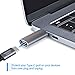 CableCreation USB C Male to Female Adapter, USB 3.1 Type C Extension Convertor 10Gbps, Compatible with MacBook Pro, iPad Pro, Samsung DeX Station, Galaxy S9/S9+/S10/Note9 etc, Gray