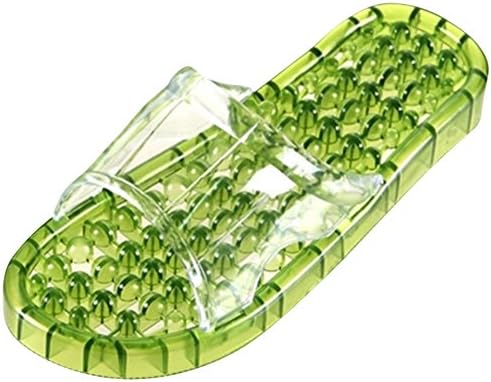 OHAGI Reflexology Waterproof Shower SPA Sandals Slippers (XL: 9.5-10.5 (26.5-27.5cm), Army Green)