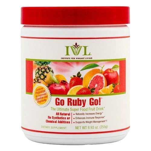 Institute For Vibrant Living Go Ruby Go Nutritional Drink, 8.93 Ounce by Institute For Vibrant Living