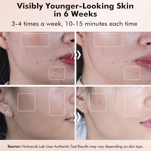 Near-Infrared Light for Face, Portable LED Face mask with Power Bank, Red Light Lamp with Timing Function at Home