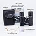 USCAMEL Binoculars for Adults and Kids 8×21 High Powered Compact Binoculars BAK4 Prism Easy Focus - for Bird Watching, Outdoor Use, Hunting, Travel (Black)