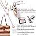SHEGRACE 925 Sterling Silver Multi Layered Necklace, with Three Round AAA Zircon Pendant 925 Sterling Silver Double Layered Necklace AAA Zircon Pendant 16