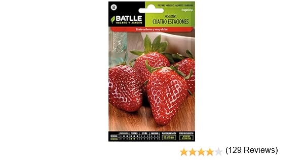 Semillas Hortícolas - Fresones 4 estaciones - Batlle: Amazon.es ...