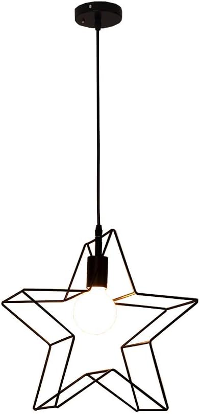 lampara estrella del colgante techo