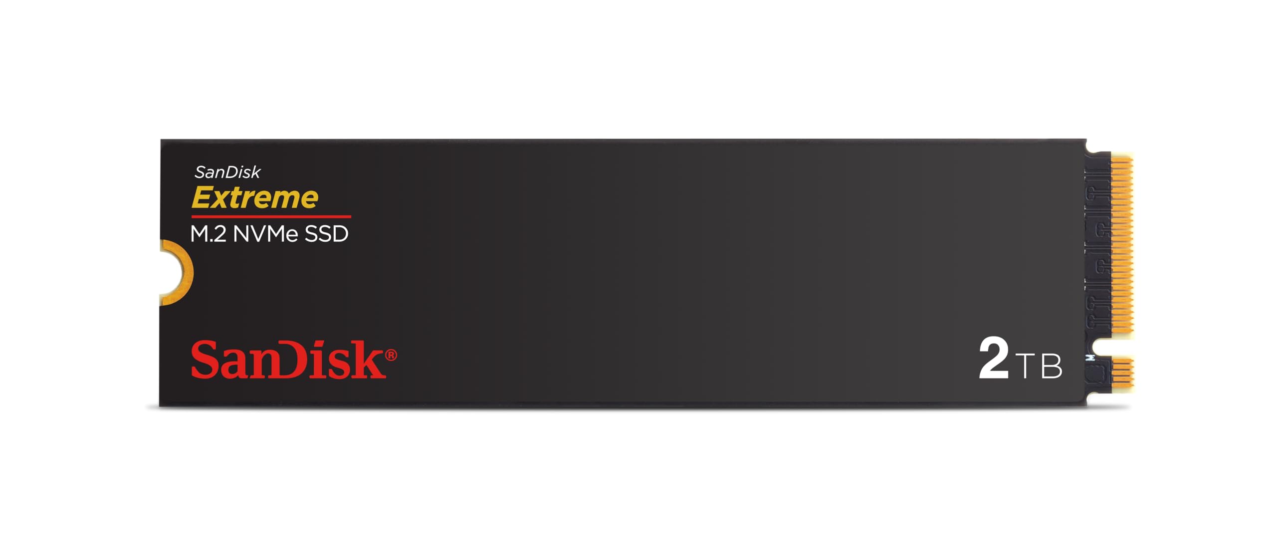 SanDisk 2TB Extreme M.2 NVMe SSD - PCIe Gen 4.0, Up to 5,150 MB/s - Internal Solid State Drive - SDSSDX3N-2T00-G26