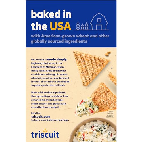 TRISCUIT THIN CRISPS PARMESAN GARLIC WHOLE GRAIN WHEAT CRACKERS, LUNCH SNACKS, SNACK CRACKERS, 7.1 OZ