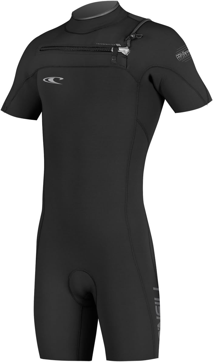 O'Neill Men's Hyperfreak 2mm Chest Zip Short Sleeve Spring Wetsuit