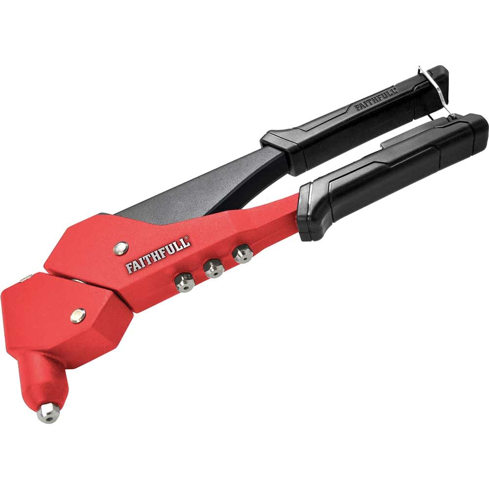 Faithfull FAIHDR360 Heavy-Duty Riveter - 360 Degree Rotating Head