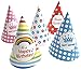 25 pcs Birthday Party Hat(Includes 5 Different Patterns)
