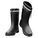 Ovyuzhen Rain Boots for Men Garden Boots Waterproof