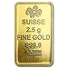 PAMP Suisse 2.5 Gram Gold bar w/Assay (Types Vary)