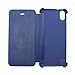 FOME Cases Series HTC Dot View Premium Flip Shell Case Cover for HTC 626 Blue