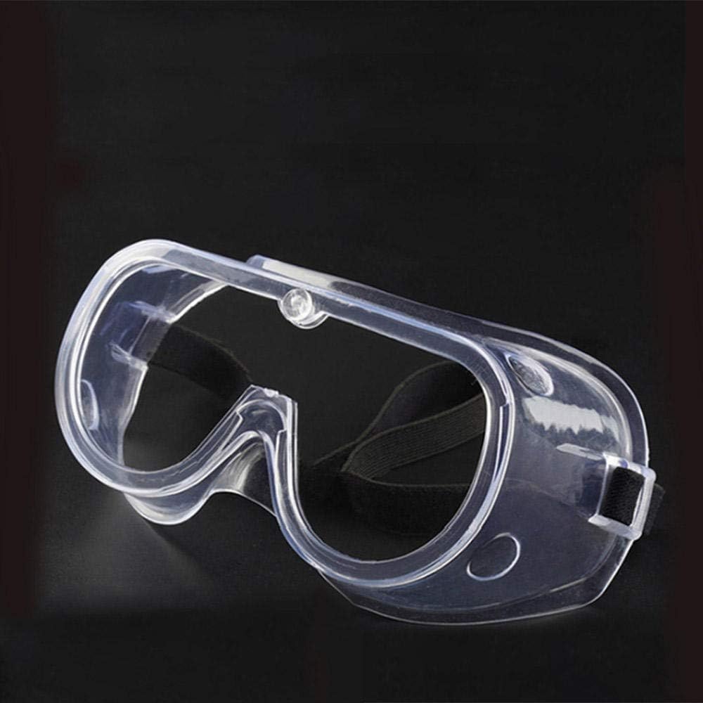Protective Safety Goggles Vent Anti-Fog Medical Splash Goggles Wide Vision Cycling Swimming No Leaking Mirrored Swim with Case Adult Kids (Limited)