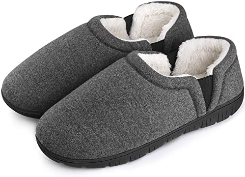 Homitem Men's Cozy Memory Foam Slippers 
