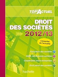 Droit des sociétés 2012-13