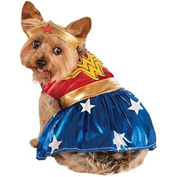 DC Comics Pet Costume, X-Large, Wonder Woman