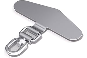 Fajocru Phone Tether Tab for iPhone，Steel tapers with metal ring