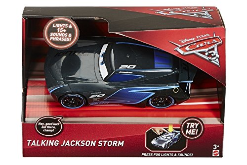 Disney Cars Pixar Lights & Sounds Jackson Storm Vehicle