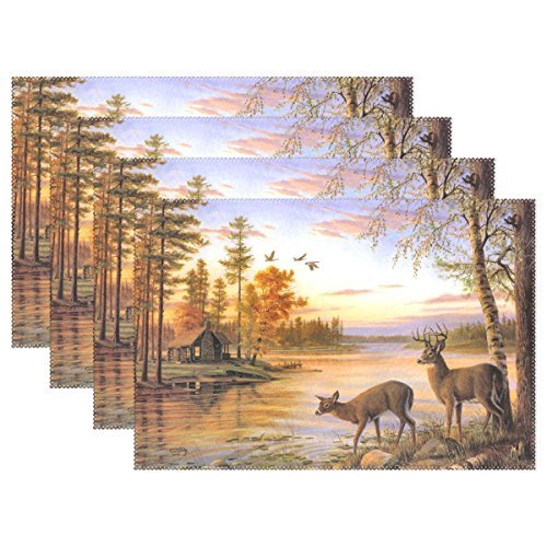 Best Deer Placemats For Dining Table