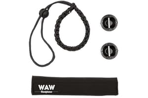 WAW Handplanes Bodysurfing handstrap kit, bio Rubber Adjustable DIY Hand Strap, handboard Strap, handplane Strap, Yulex