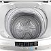 ZENSTYLE Full-Automatic Mini Multifunctional Washing Machine Portable Compact Design 10 LB Top Load Laundry Washer/Spinner w/Drain Pump, 5.74 FT Power Cord, 6.57 FT Inlet Hose