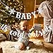 Silver Glitter Baby It's Cold Outside Banner - Winter Wonderland Baby Shower Decoration