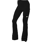 Nike Women's Chill Knit Tight Mini-Rib Flared Leggings