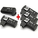 DSLRKIT RF-16NE 2.4GHz Wireless Flash Trigger for CANON with 4 Recivers