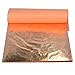 Barnabas Blattgold Genuine Copper Leaf, Loose Sheets [25 Sheets, 5.5 inch], Metal Foil Leaf for Painting, Arts and Crafts