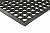 Erie Tools 3x5 Black Rubber Drainage Floor Mat 36" x 60" Anti-Fatigue Anti-slip