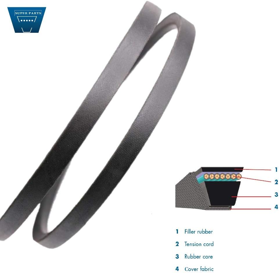 SPF Drive Belt 3/8" x 20" Replacement for Dayco L320;Gates 6720;Goodyear 83200;Gravely 025659, 07216600: Garden & Outdoor