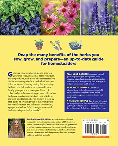 The Homesteader’s Guide to Growing Herbs: Learn to Grow, Prepare, and Use Herbs