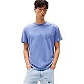 Tommy Jeans Mens Short Sleeve Cotton T-Shirts with Basketball Graphic