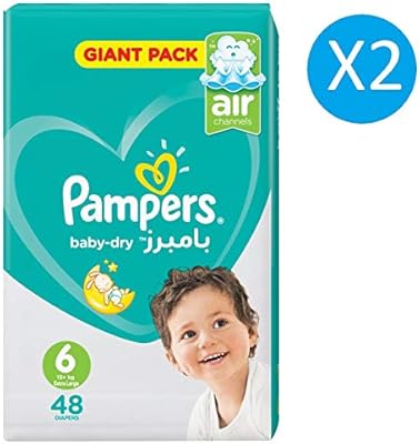 pampers active dry 6