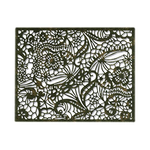 Troquel Sizzix Thinlits, encaje intrincado de Tim Holtz, talla única, multicolor