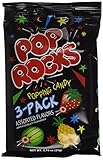 Pop Rocks 3 Pack 12 Units Per Box Assorted Flavors,8.88 OZ
