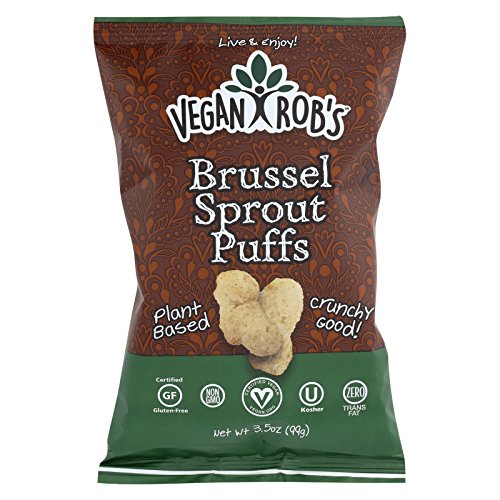 Veganrobs Puff Brussel Sprout, 3.5 oz