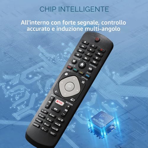 Universal Replacement Remote Control Compatible with All Philips Smart TV