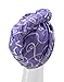 Turbie Twist Microfiber Hair Towel Wrap [2 Pack] – The Original Microfiber Hair Wrap As Seen On TV! Signature Prints [Purple] Hair Turban Towel Wraps – Plopping Towel for Long and Curly Hair Women