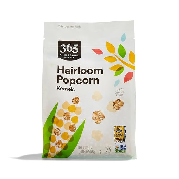 365 BY WHOLE FOODS MARKET, HEIRLOOM POPCORN KERNELS, 20 OUNCE