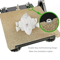3D Printer Double Sided Textured PEI and Smooth PEO