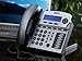 X16 6-Line Small Office Phone System with 8 Titanium Metallic X16 Telephones - Auto Attendant, Voicemail, Caller ID, Paging & Intercom