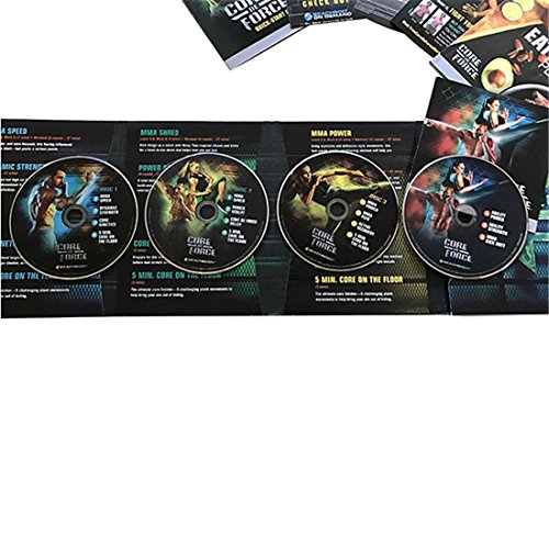 Beachbody CORE DE FORCE Base Kit DVD Workout Program, MMA Inspired Kickboxing Workouts for Men