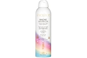 Pacifica Bacne Warrior - Bacne Salicylic Acid Spray, Back Acne Treatment Spray with 2% Salicylic Acid, Niacinamide, and Aloe, Body Acne Warrior for Body, Chest, and Back, Dermatologist Tested- 6 Fl Oz