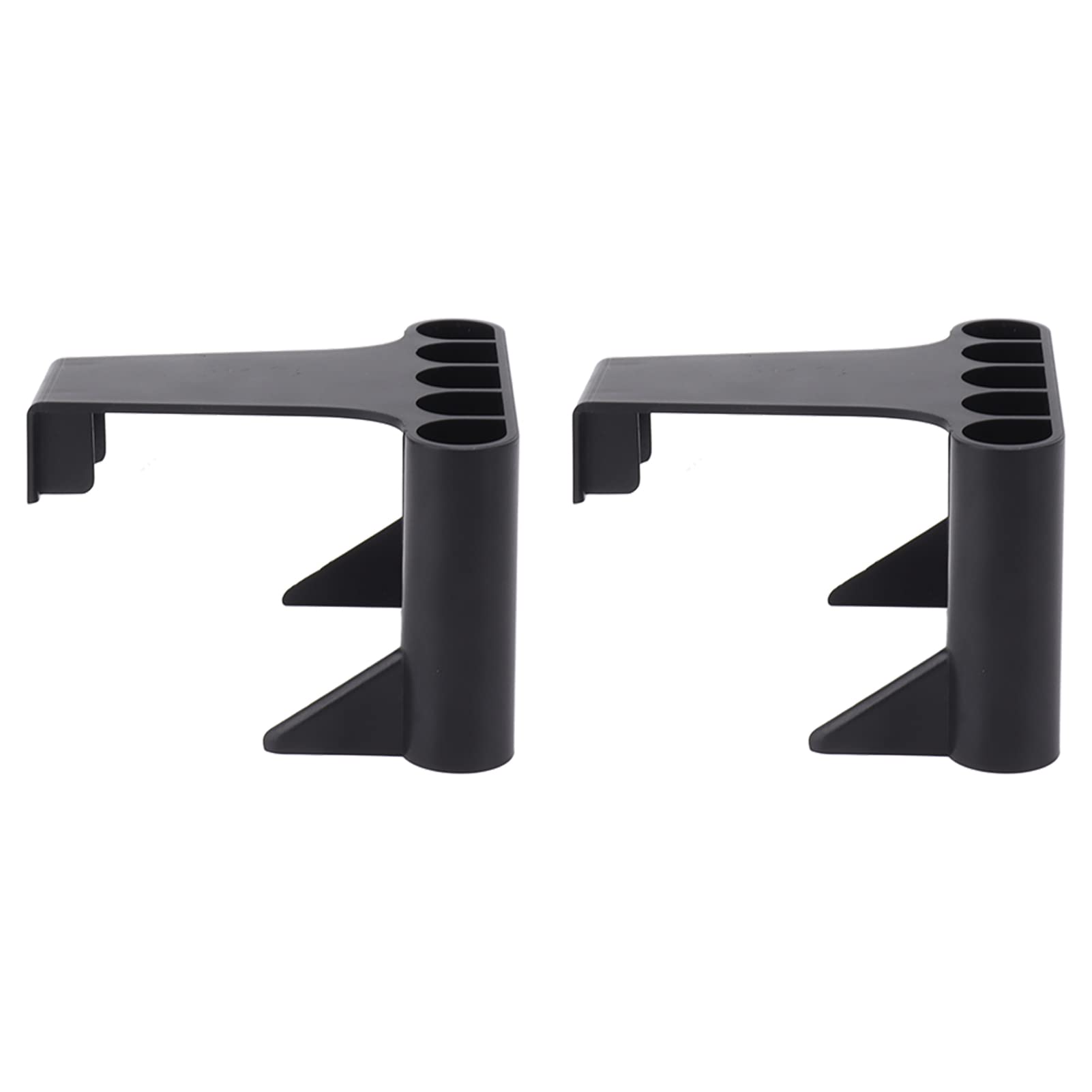 2Pcs Aquarium Plant Hanger, Hanging Plant Holder Plant Pot with 5 Hole Fish Tank Decorations for Emersed Plants (Long Hook)